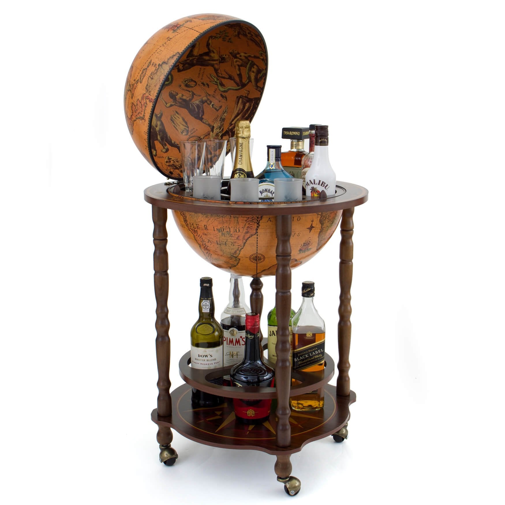 Classica Art 40 - Made in Italy - Minibar - Weltkugel
